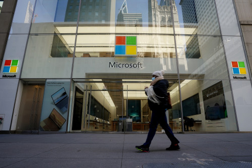 Microsoft shares dip as cloud growth misses estimates but spending grows